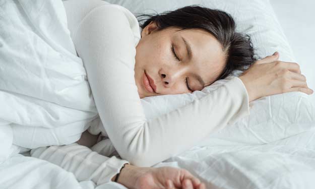 Sleeping woman