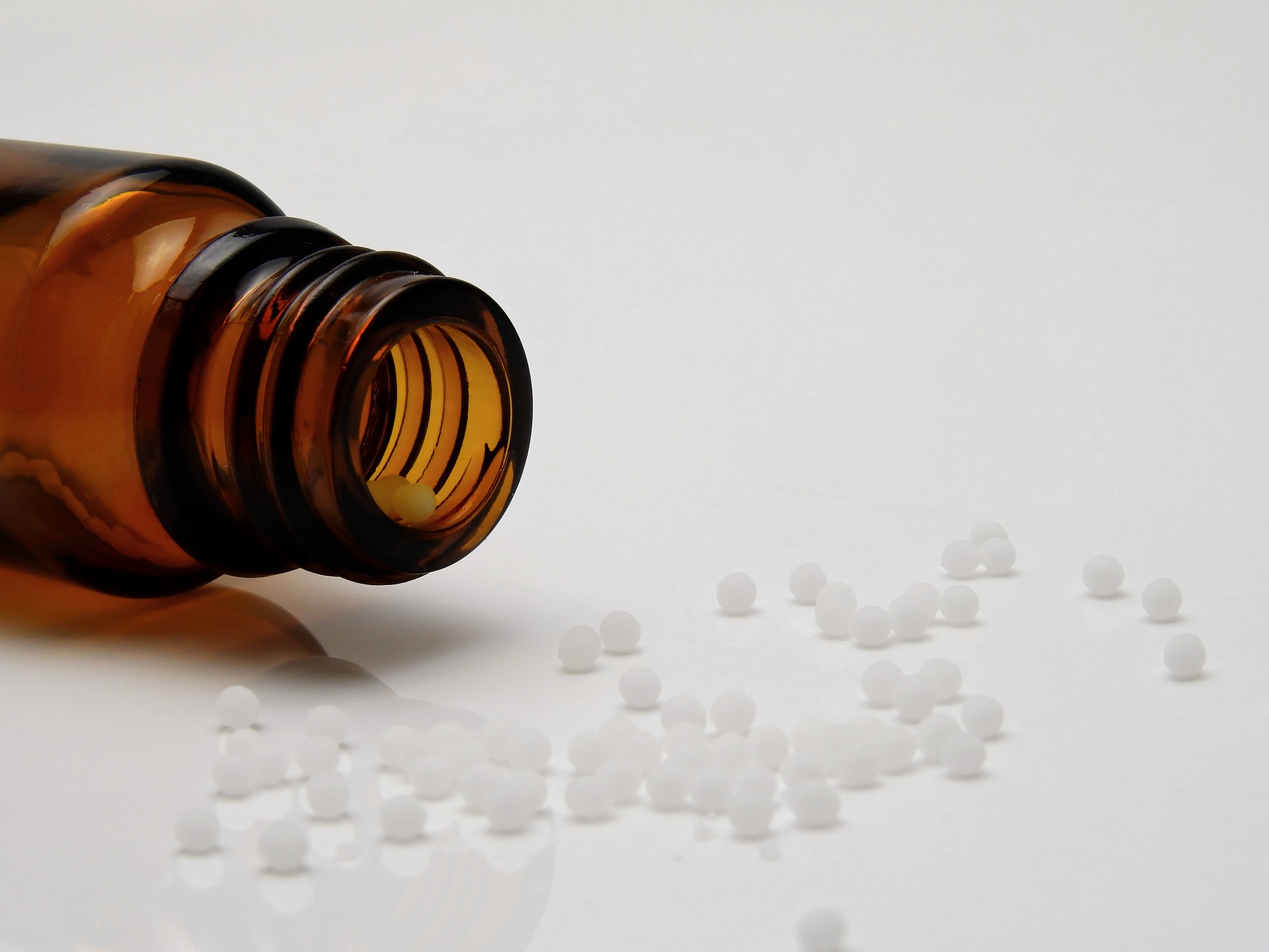homeopathic medicine bottle